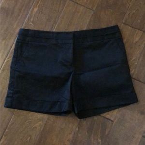 Tailored Express tuxedo style black shorts